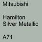 Preview: Mitsubishi, Hamilton Silver Metallic, A71.